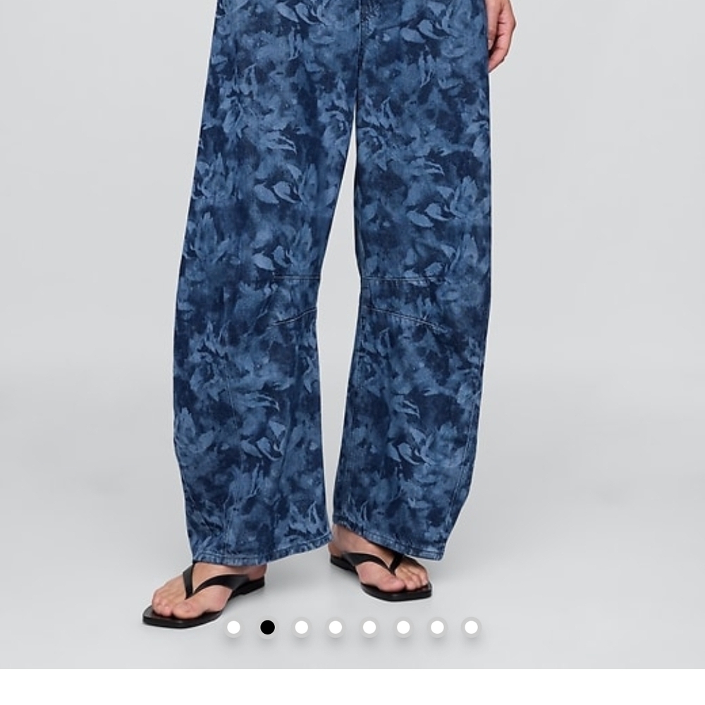 GAP Blue Patterned Women Jeans - Picture 7 of 7